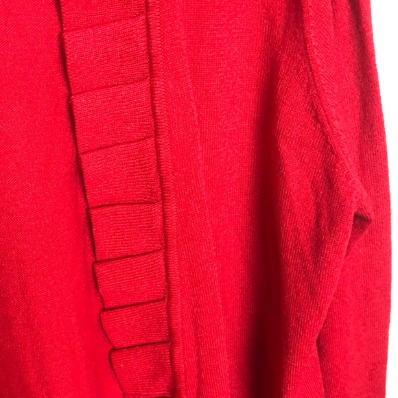 Cute Red Cardigan - Picture 4 of 4